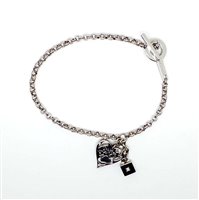 Bracelet Rebecca Woman in Steel Cristallo XLBBDD14 - XLBBDD14
